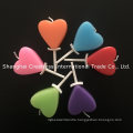 Best Selection Assorted Colour Available Romantic Valentine Heart Candles for Cake